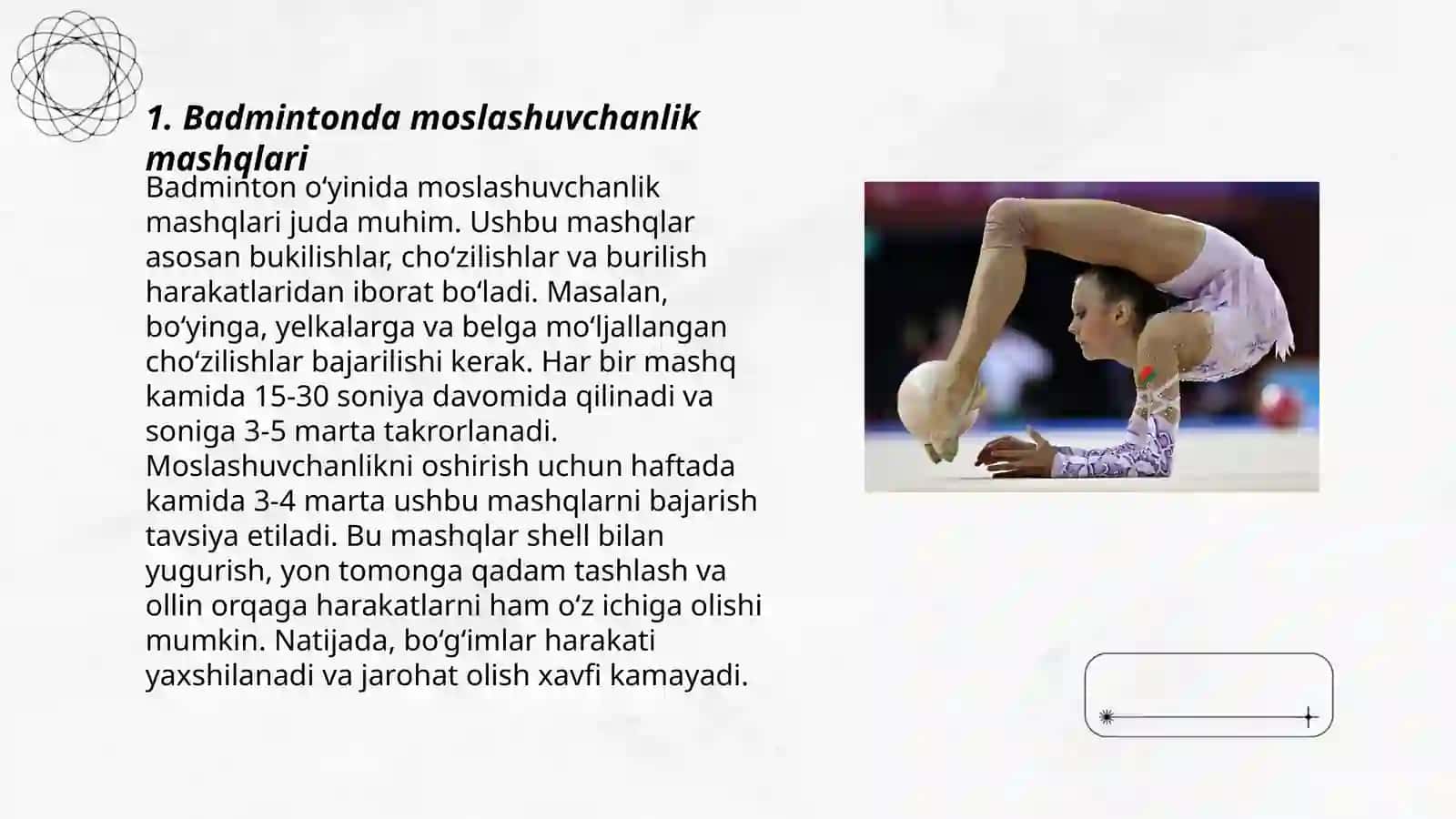 Badiy Gimnastika 3
