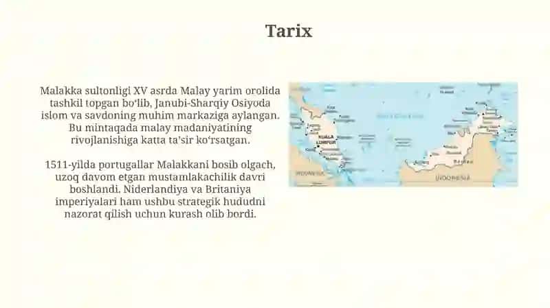 Malayziya: Umumiy ma'lumot 3
