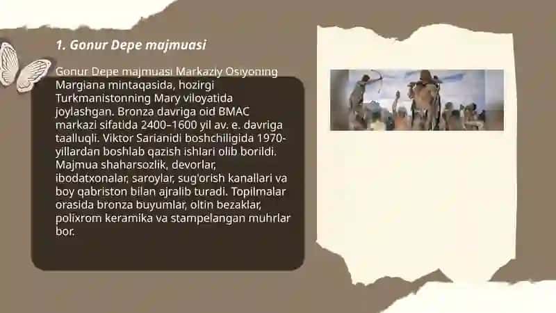 O'rta Osiyoning bronza davri manzilgohlari 3