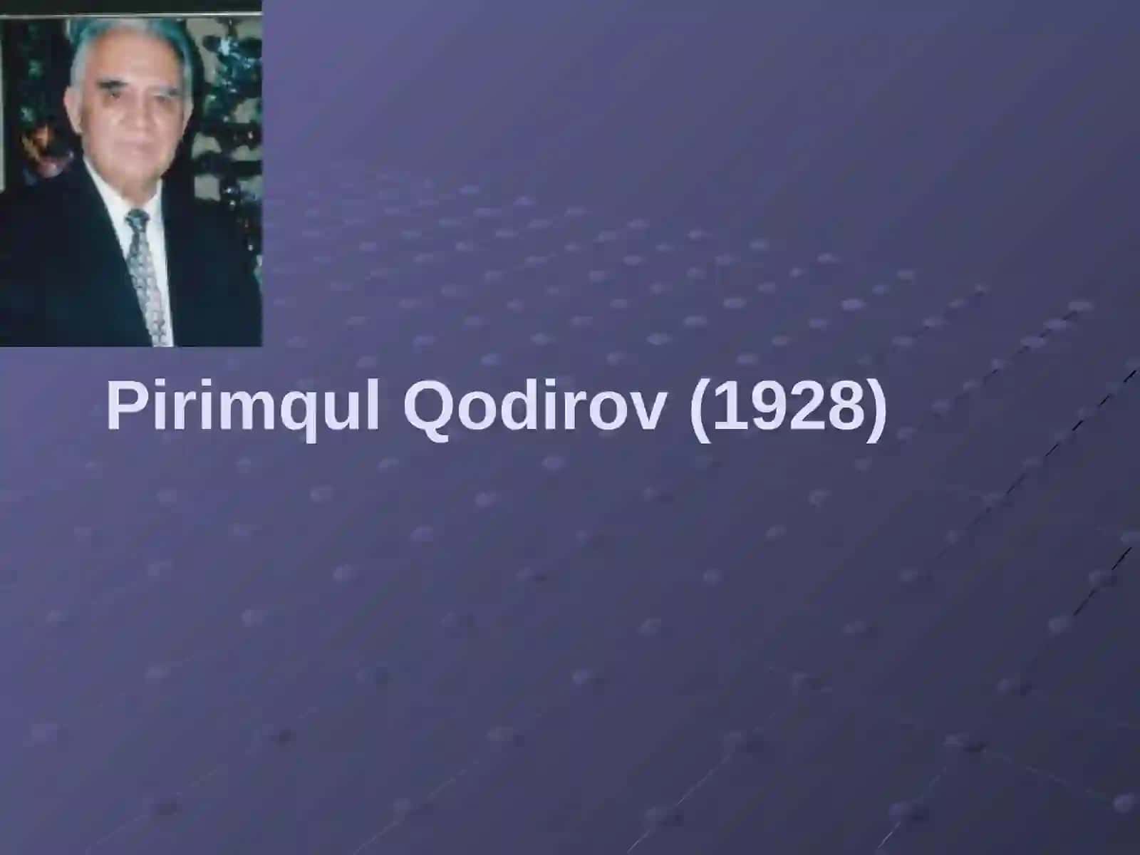 Pirimqul Qodirov 3