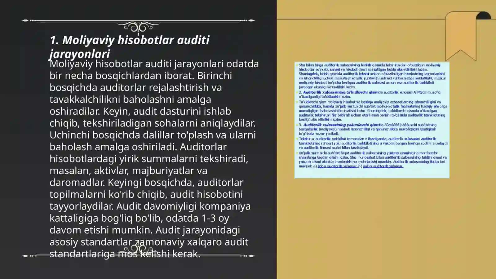 Moliyaviy hisobotlar auditi 3