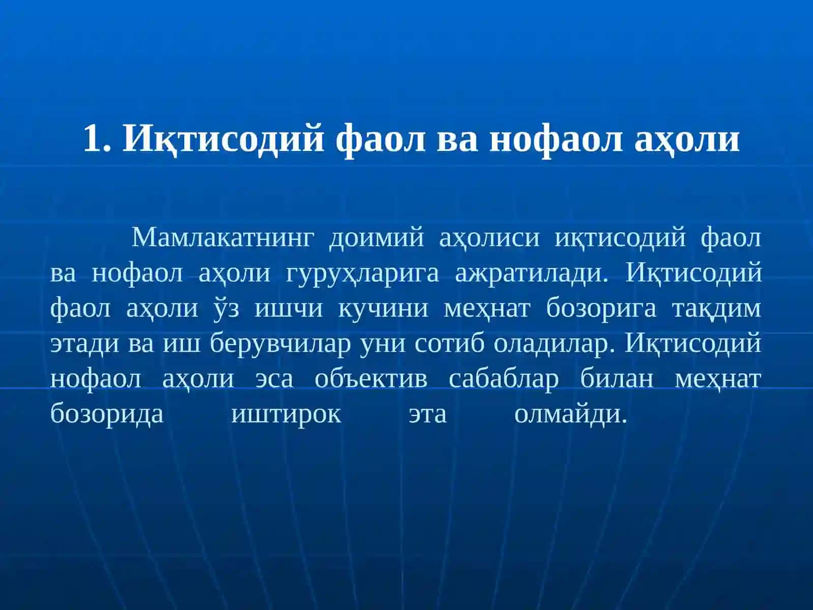 Mehnat bozori statistikasi 3