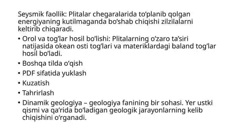 Geologiya va Mineralogiya 3