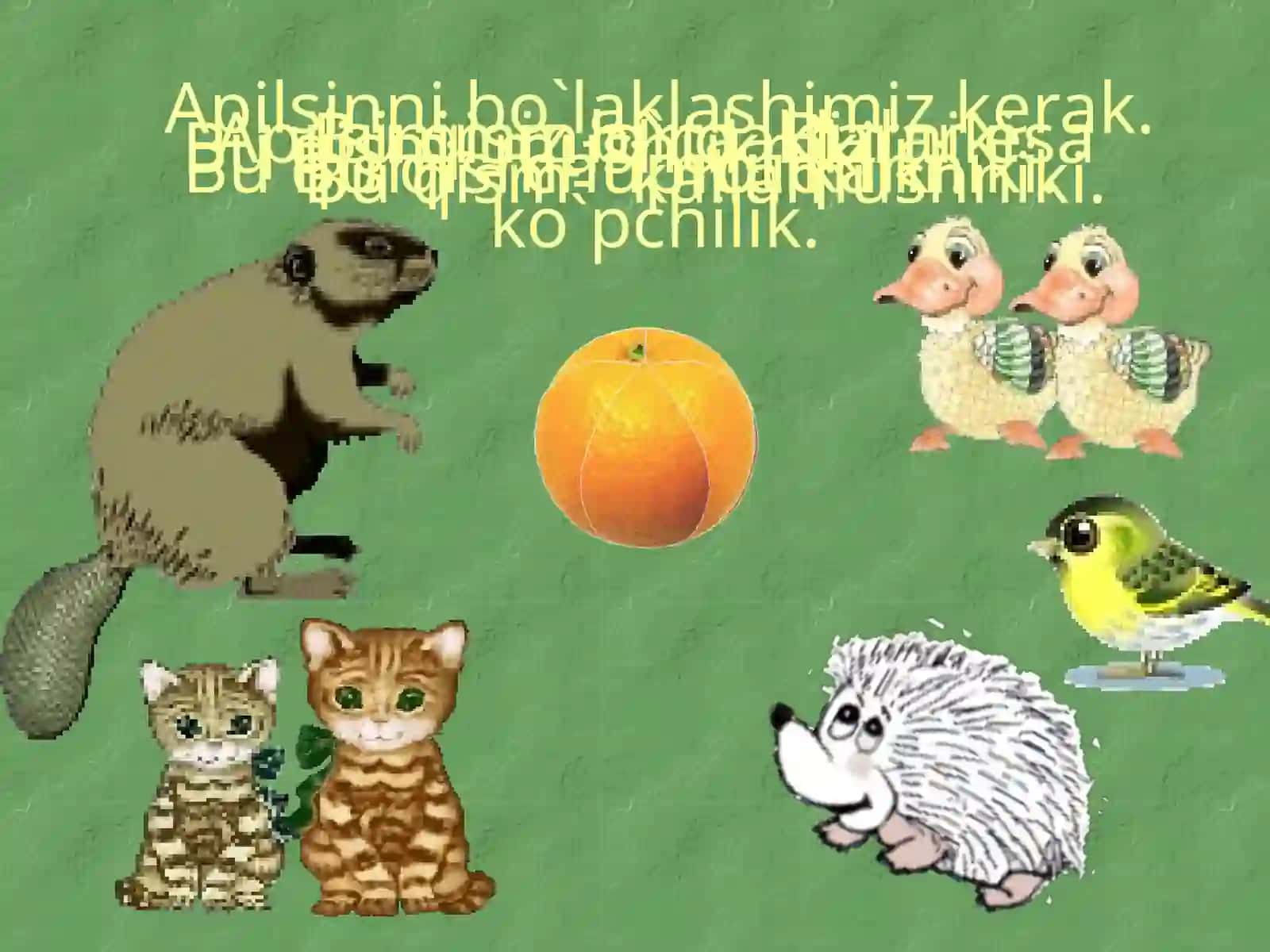 “Qismlar” mavzusini o`tish bo`yicha animatsiya 3