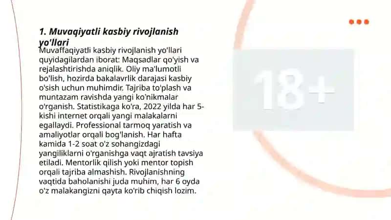 Muvaqiyatli kasbiy faoliyat mativatsiyasi 3