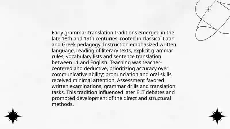 Historical background of English language teaching and assessment 3