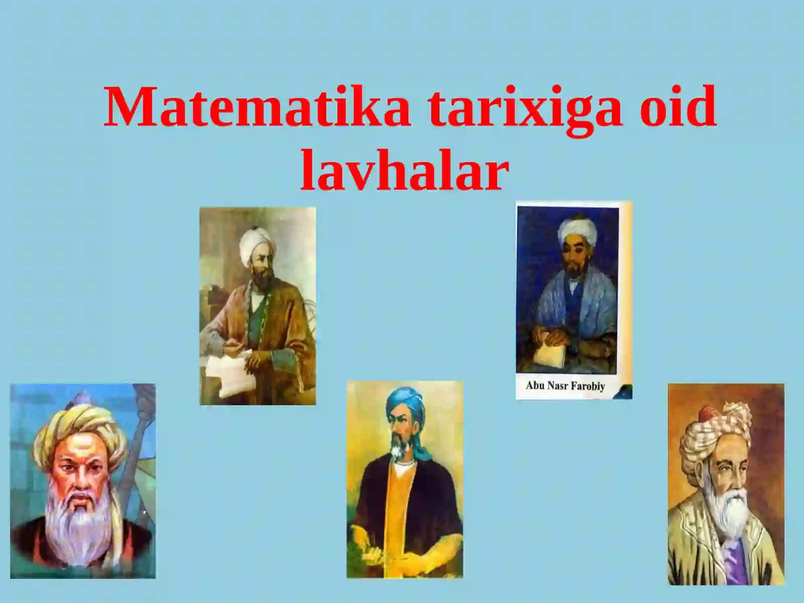O`nlikasrlarnitaqqoslash 3