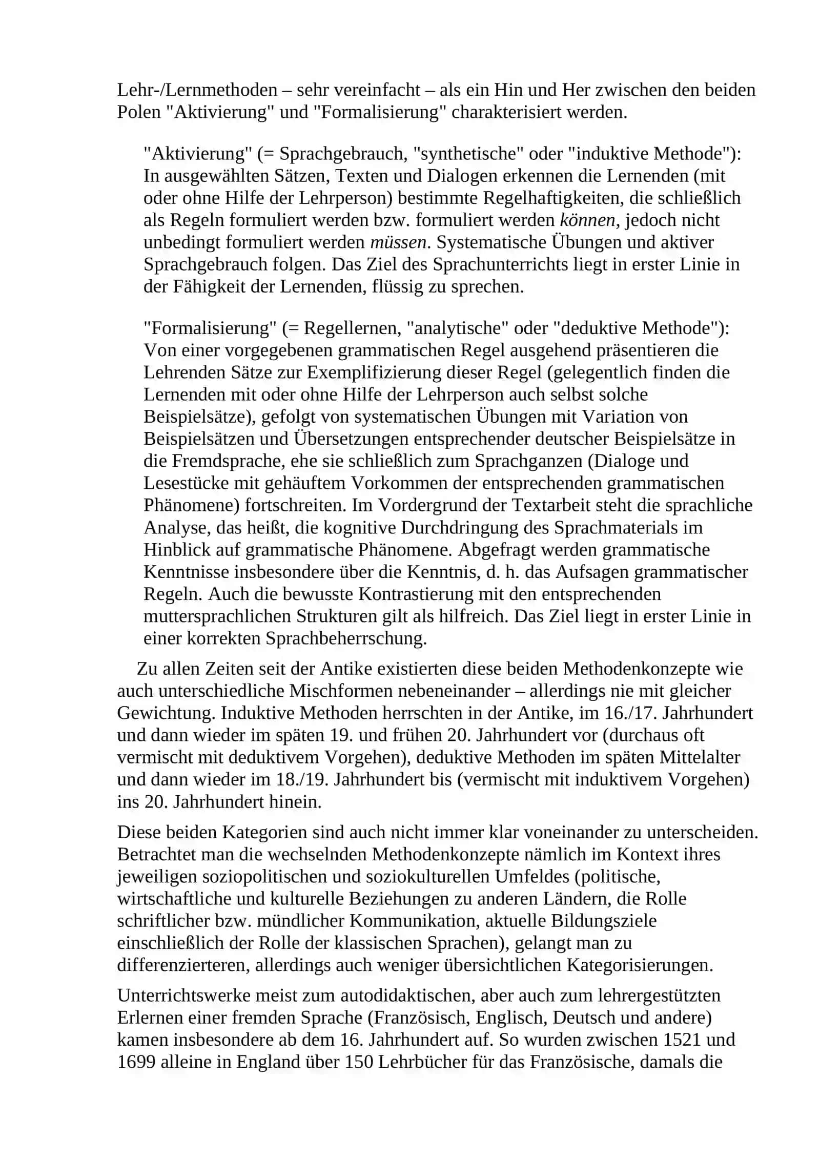 Methodengeschichte des Fremdsprachenunterrichts 3