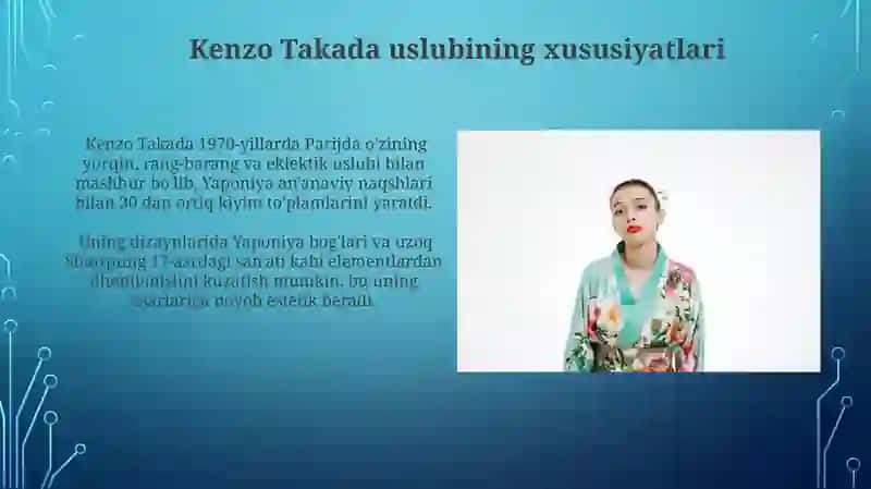 Yaponiya kiyim dizaynidagi yo'nalish 3