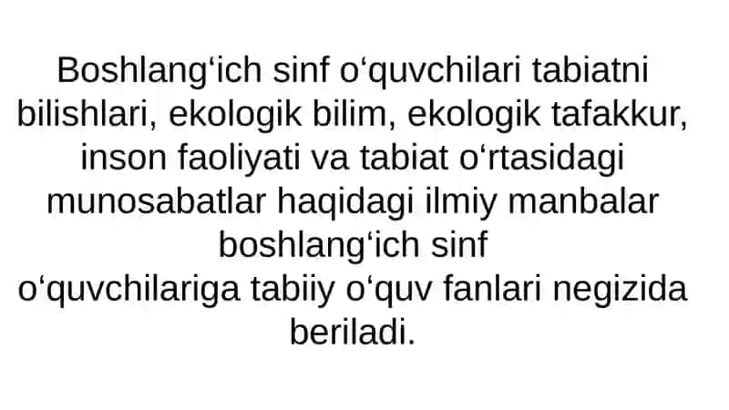 Tabiat bilan tanishish 3