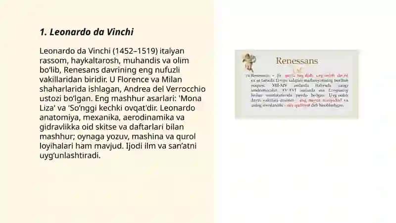 Renesans davri vakillari 3