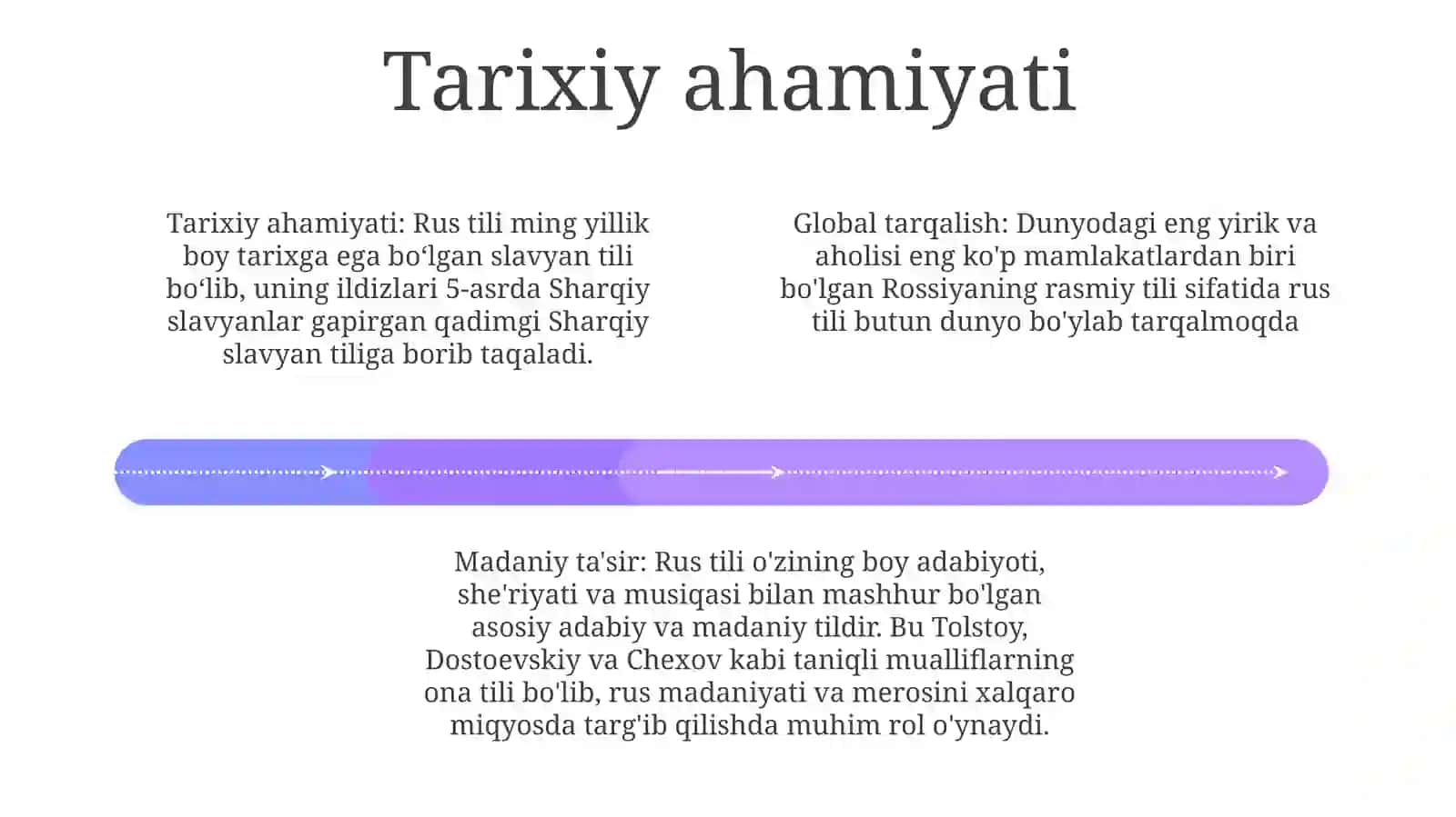 Rus tili o'qitish 3