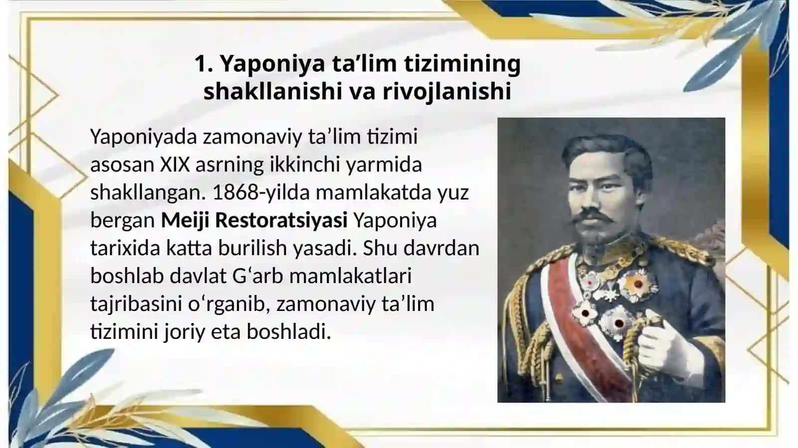 Yaponiyata’limtizimi 3
