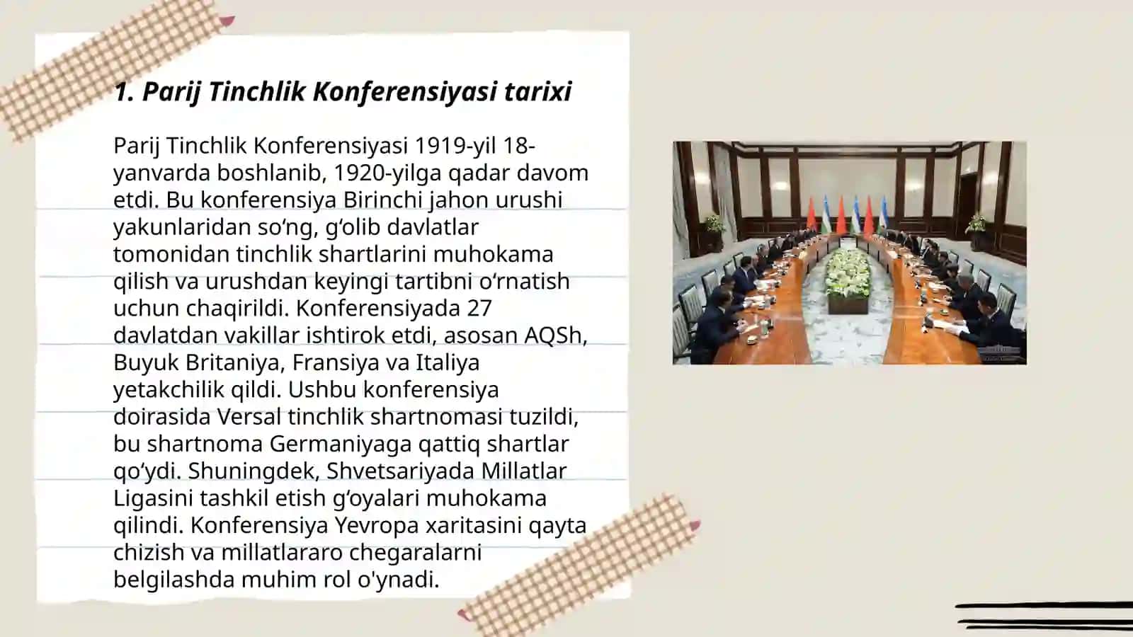 Parij Tinchlik konferensiyasi va uning qarorlari 3