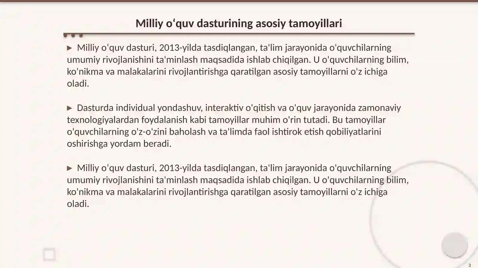 Milliy oʻquv dasturida tabiiy fanlarni oʻqitish orqali tayanch konpetnsiyalarni rivojlantirish 3