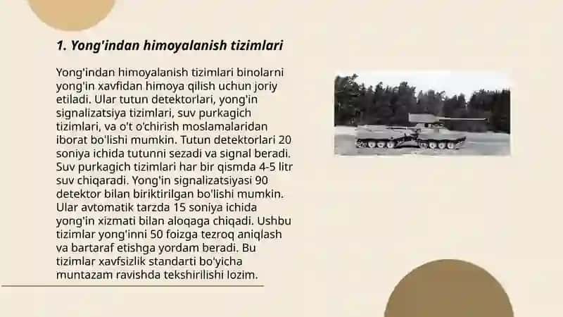 Yong'indan himoyalanishning zamonaviy texnik vositalari 3