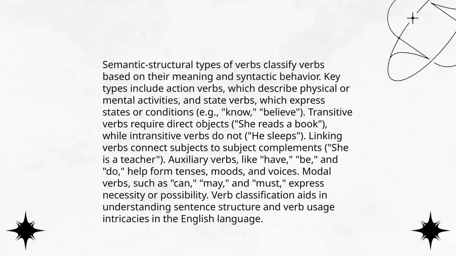 Grammatical characteristics of the verb and numerals and their semantic-structural types 3