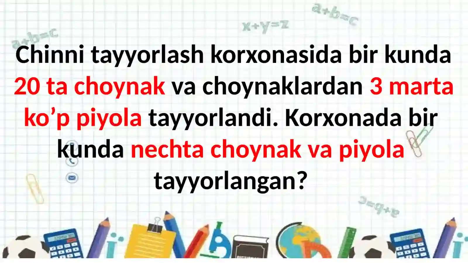 Uchib ketayotgan g’ozlar soni 3