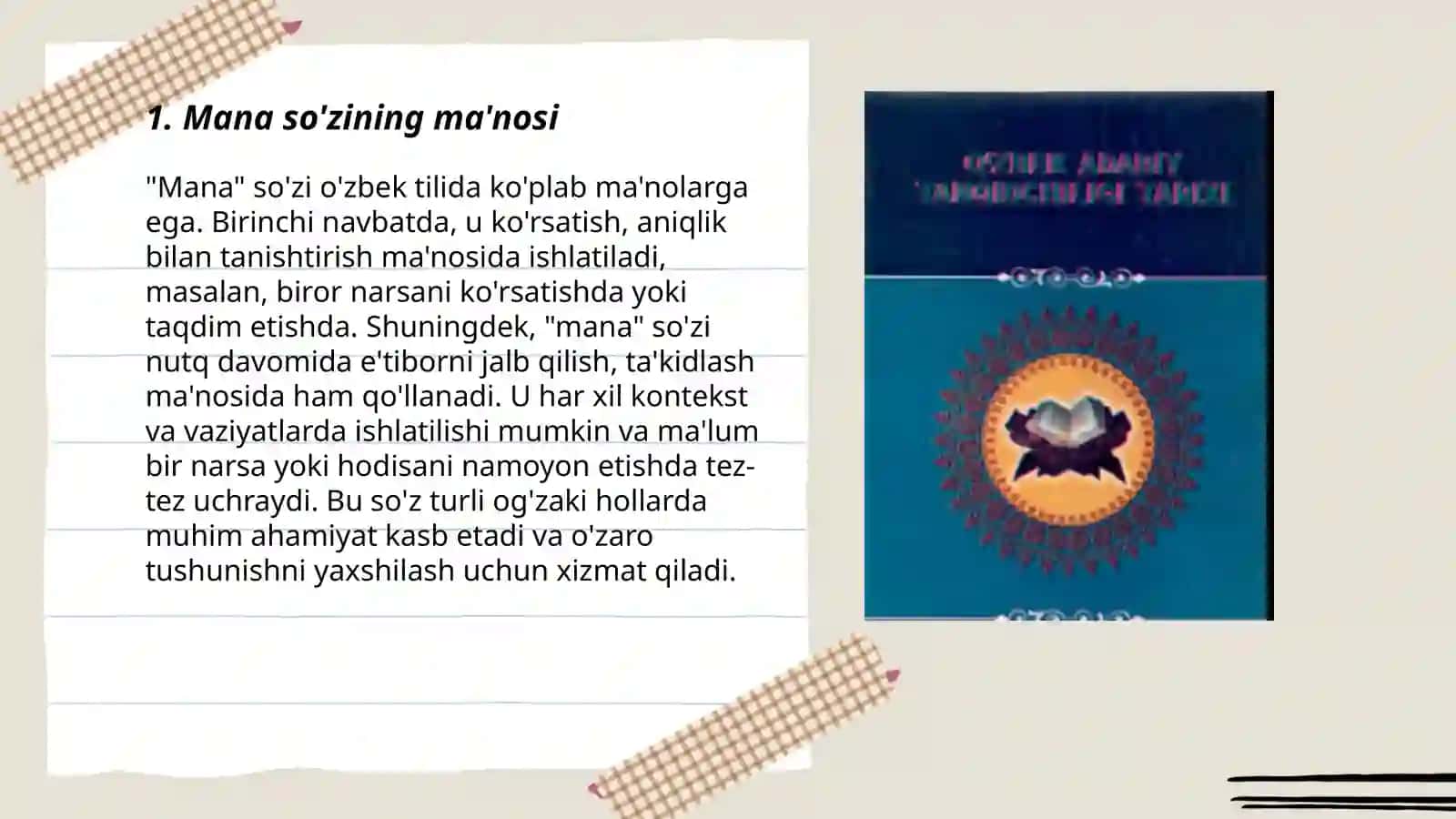 O'zbek adabiy tanqidchiligi tarixi fanidan mustaqil ishi 3