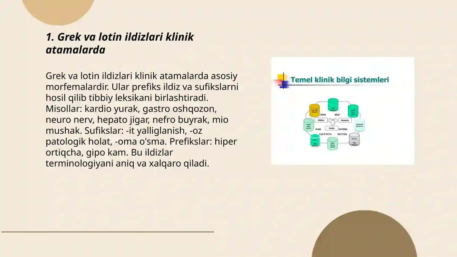 Klinik atamalarni yasovchi Atama elementlari 3