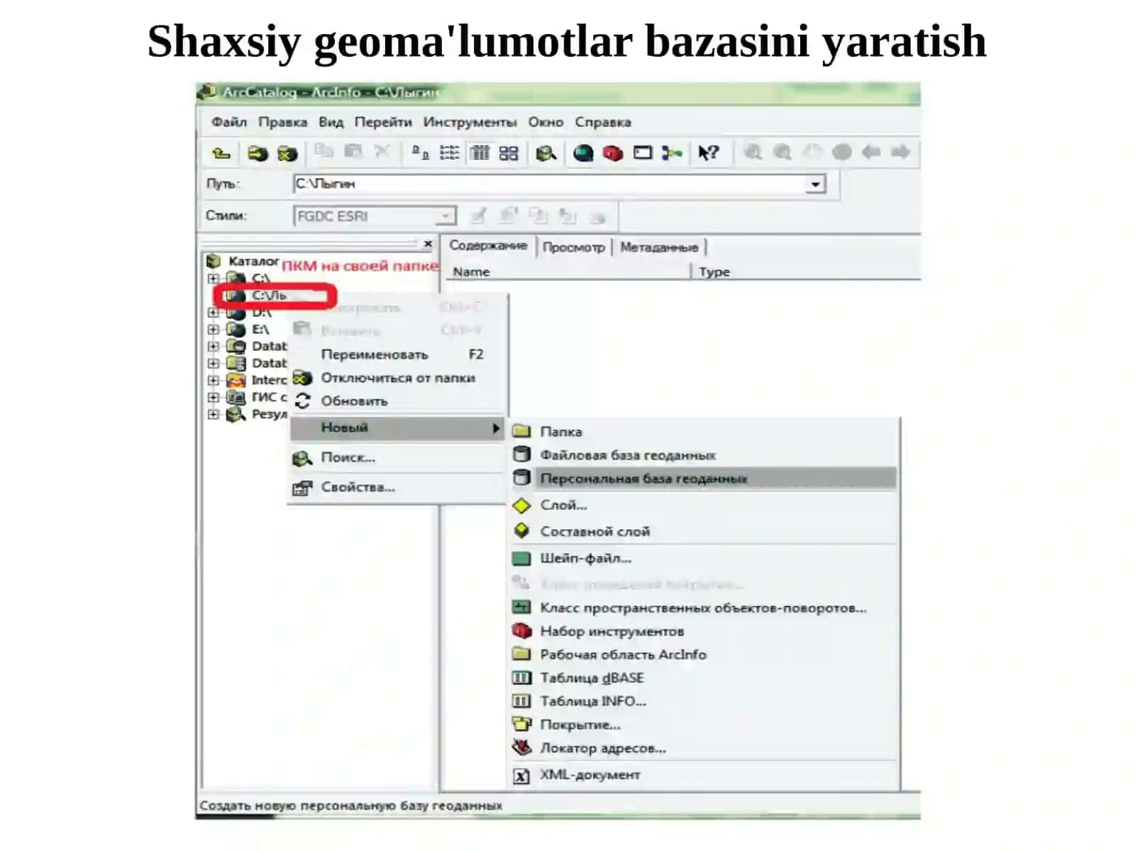 GEOGRAFIK AXBOROT TIZIMLARI 3