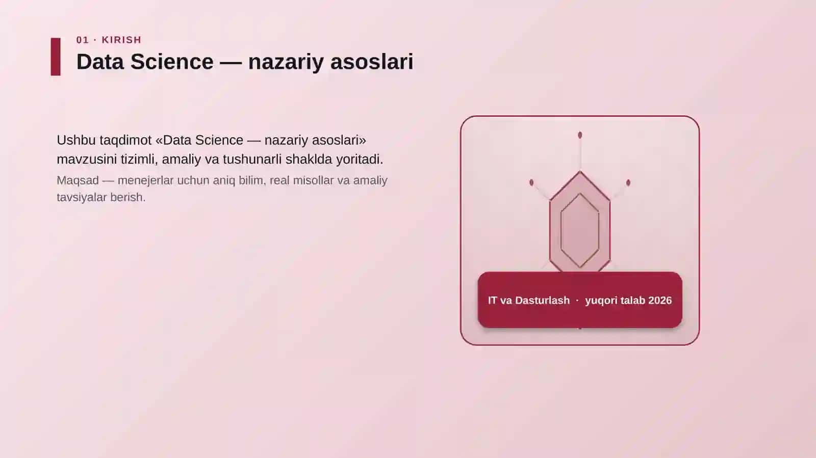 Data Science — nazariy asoslari 3