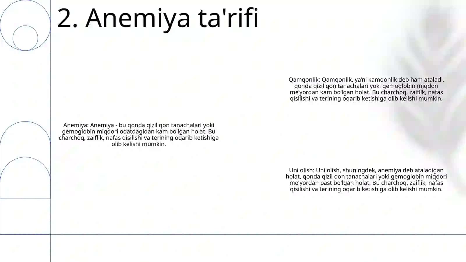 Kamqonlik Va Uni Oldini Olish 3