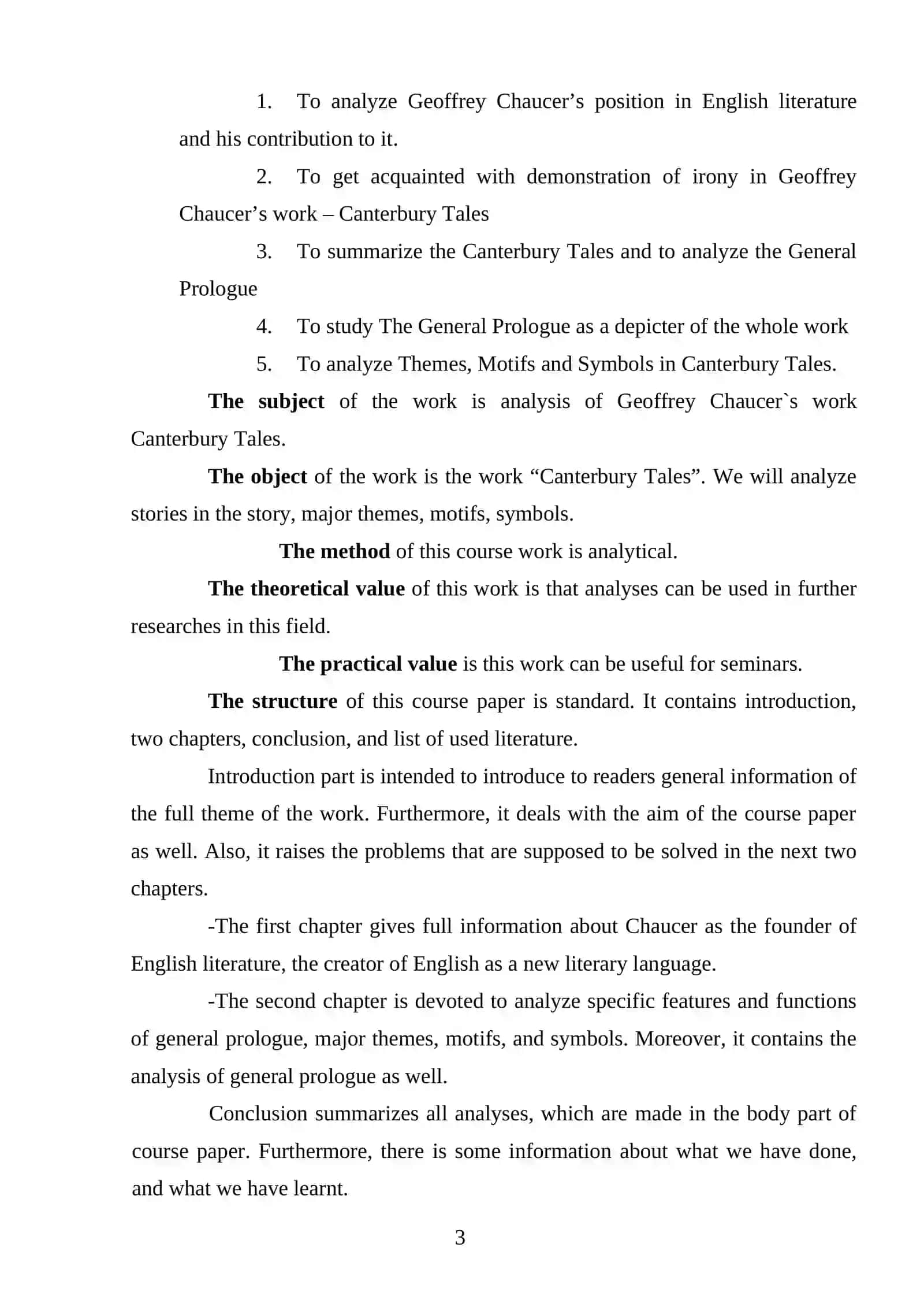 Geoffrey Chaucer’s lyric poetry 3