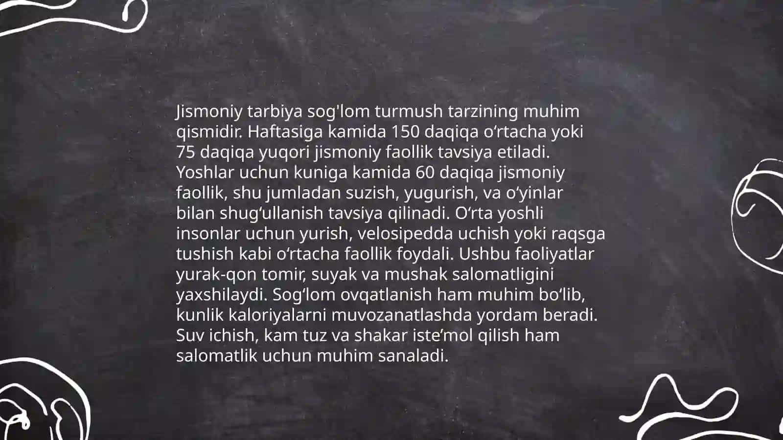 Jismoniy va estetik tarbiya 3