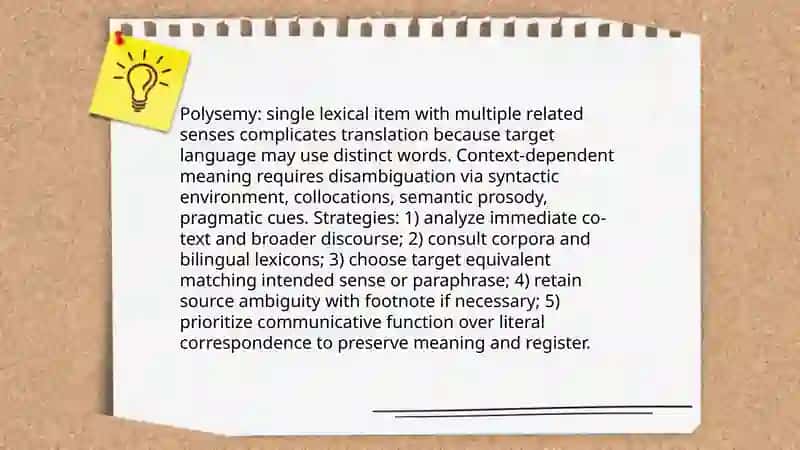 Lexical problems of translation 3