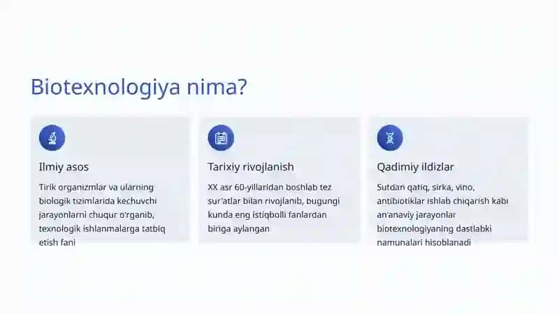 Biotexnologiyada Hujayra Madaniyati: Ilm-fan va Amaliyot 3
