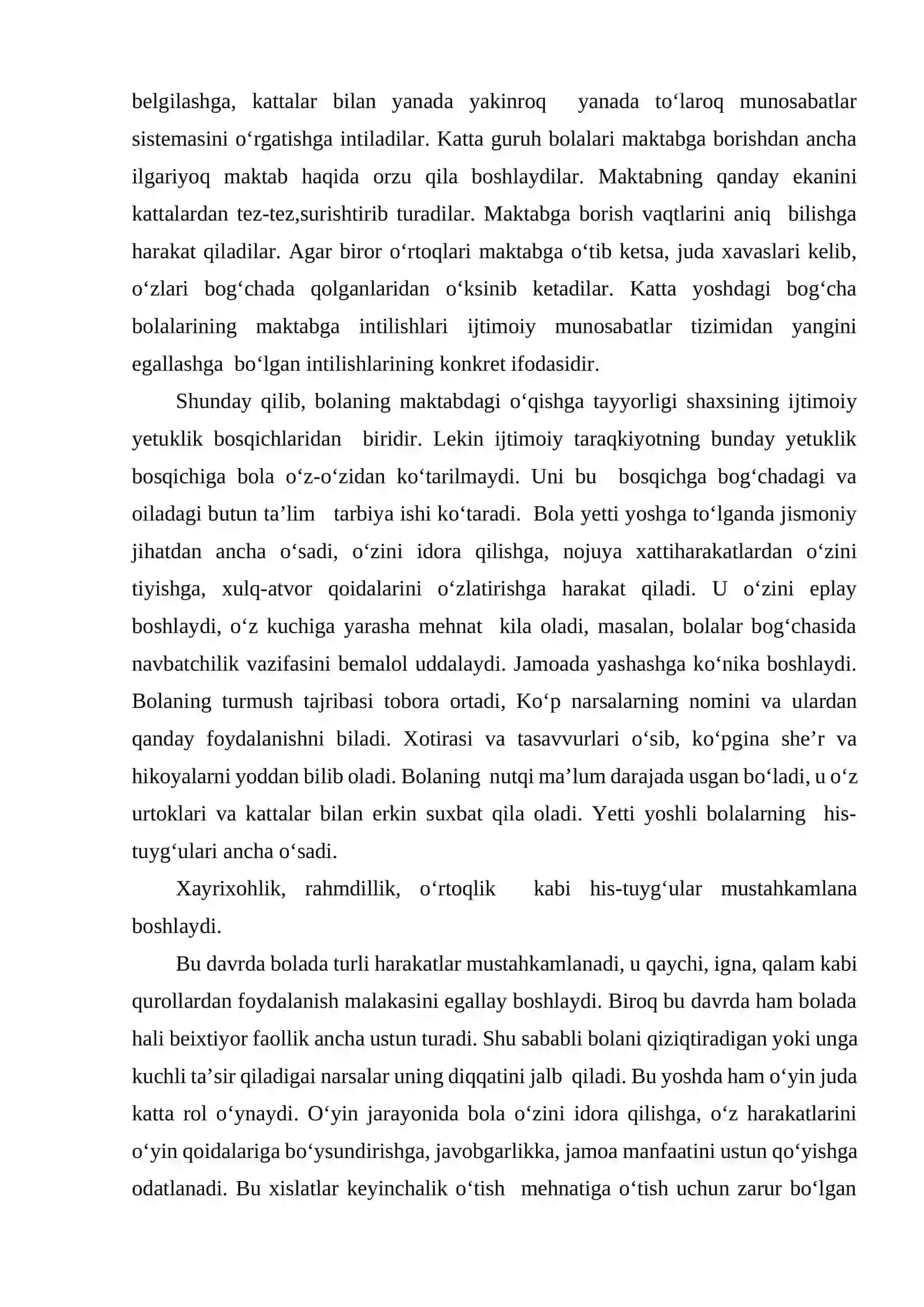Bolaning maktabga psixologik tayyorgarligi 3