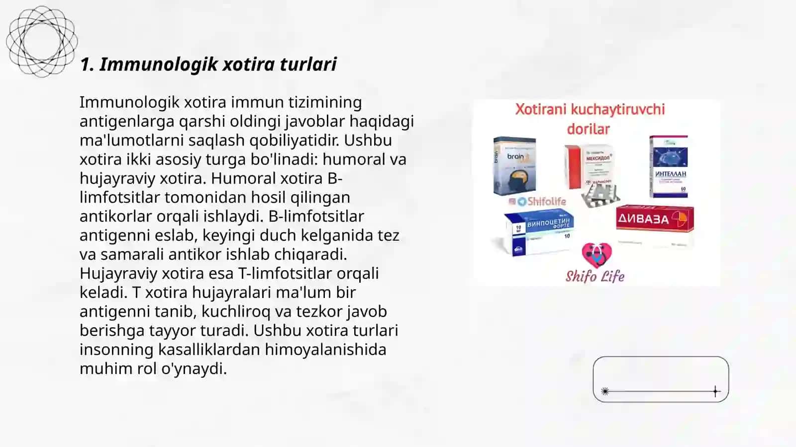 Immunologik xotira 3