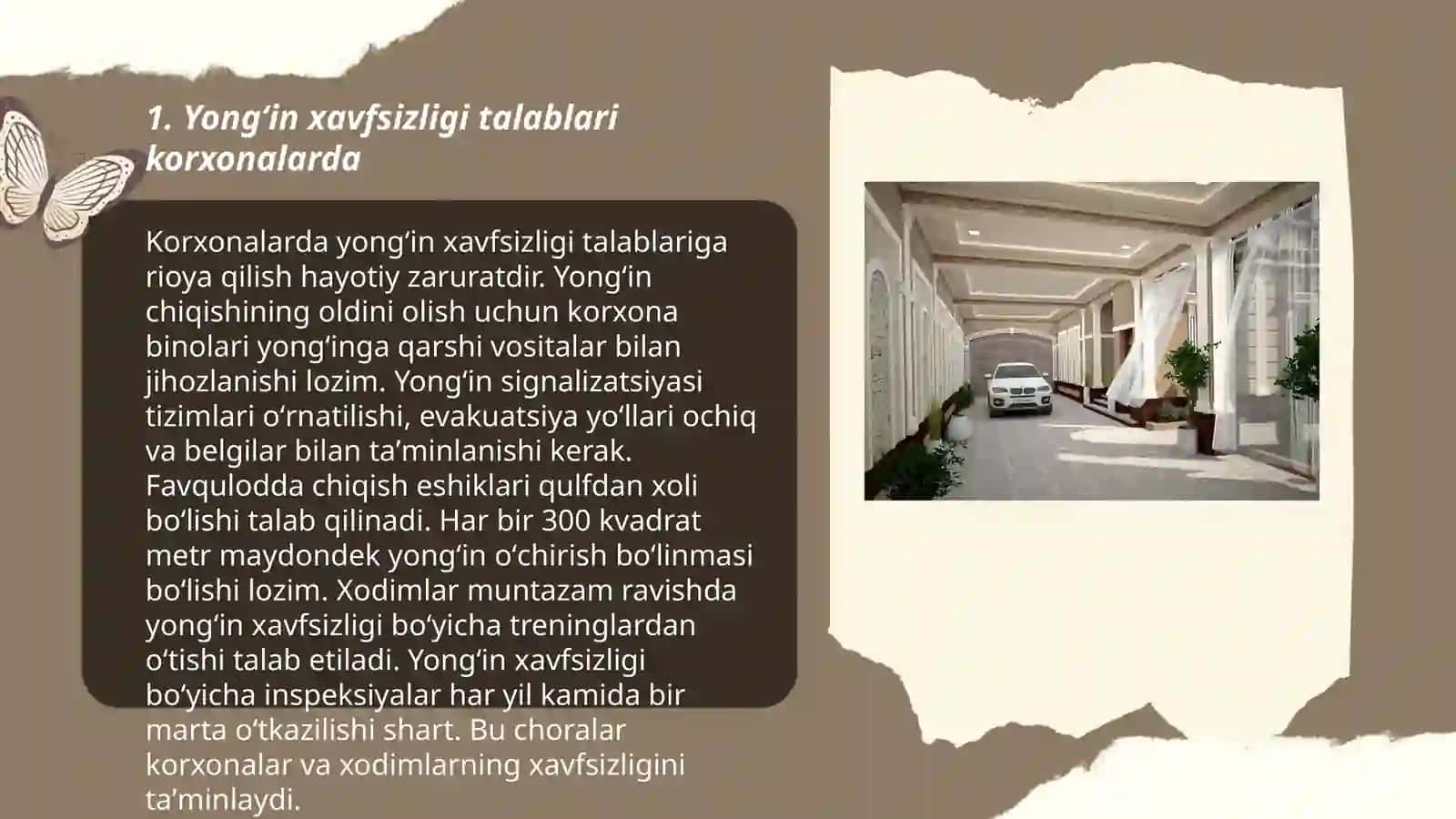 Korxonalarda yongʻin havsizligi. Va yonish 3