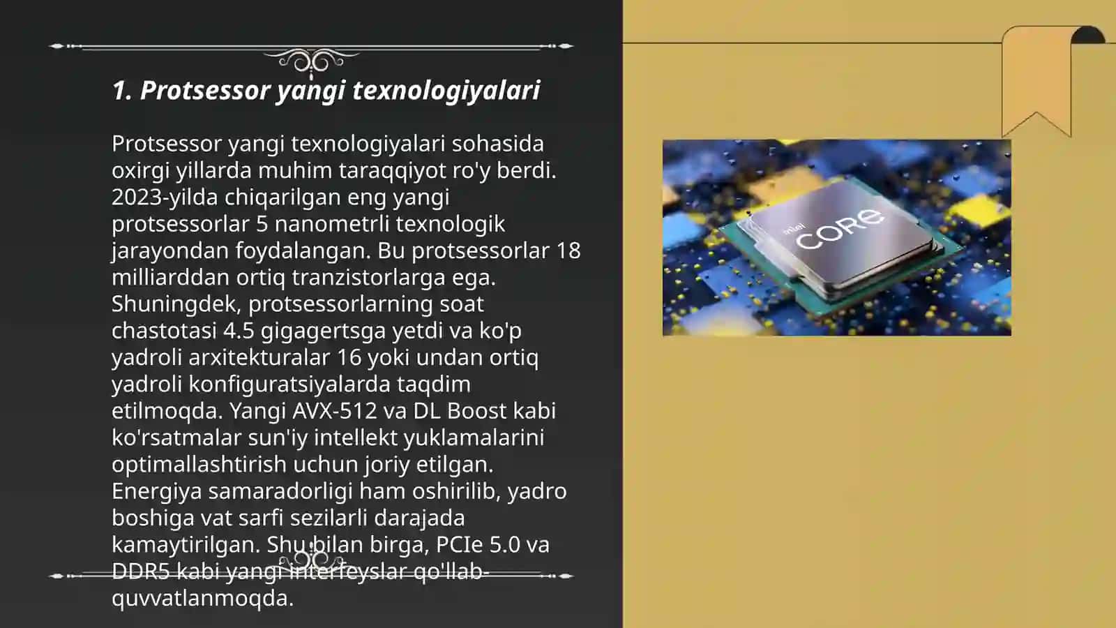 Protsessorlar 3