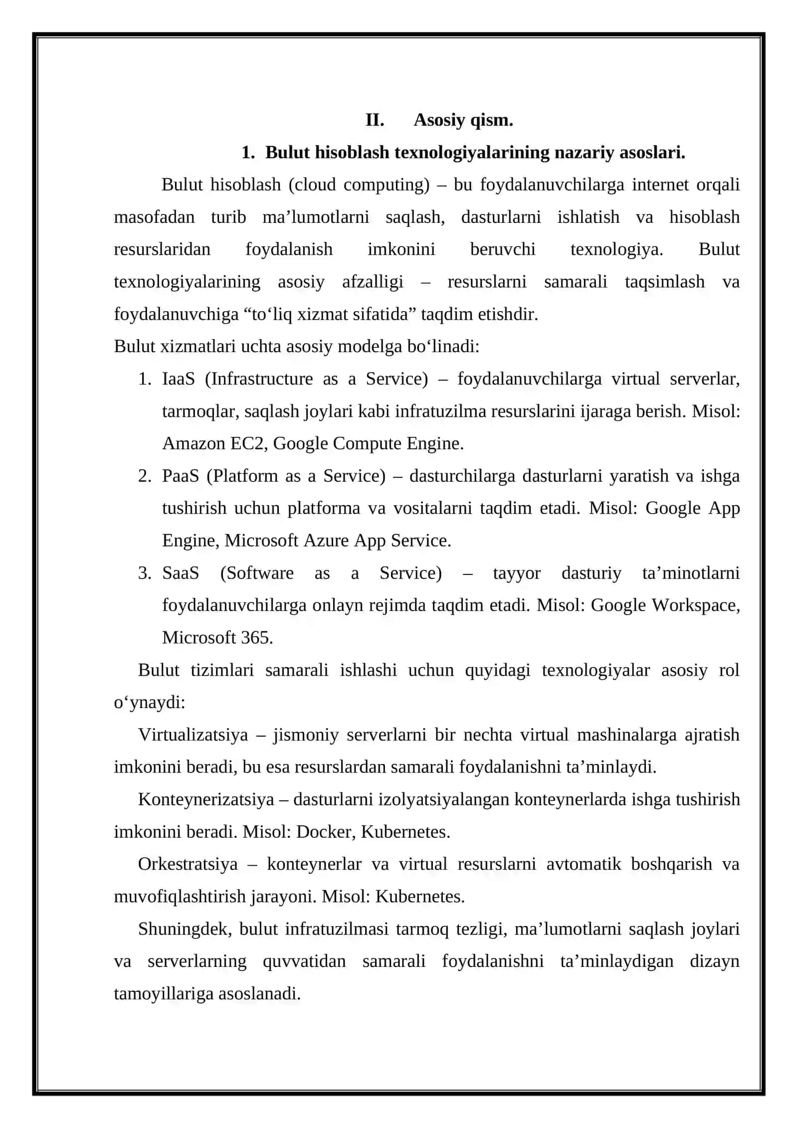 Bulut ishlash samaradorligi va monitoring 3