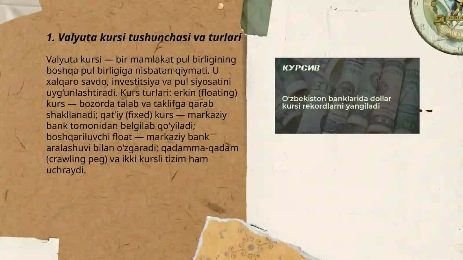 Valyuta kursi 3