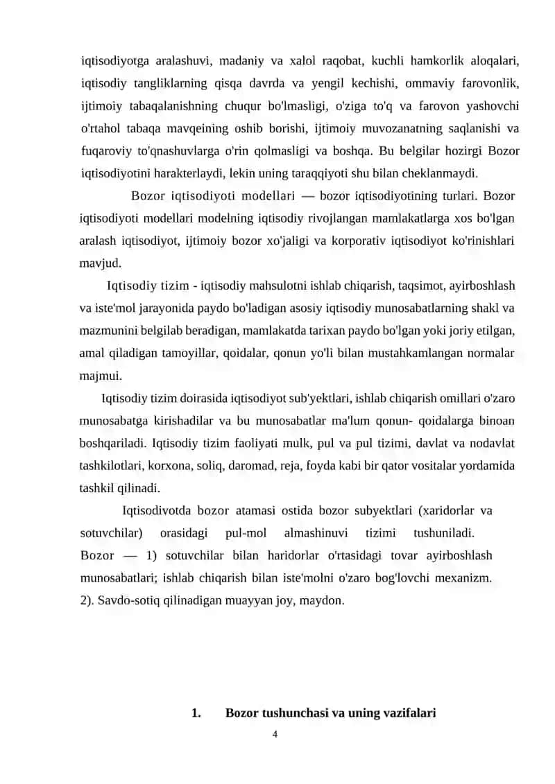 Bozor iqtisodiyoti 3
