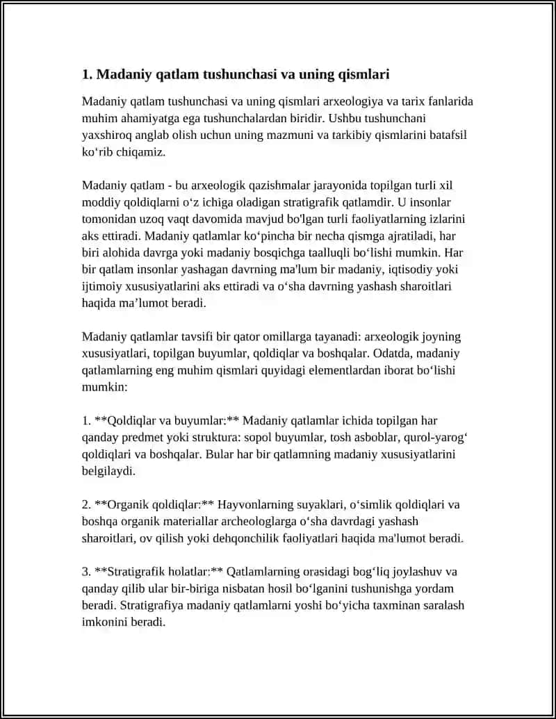 MADANIY QATLAM VA UNING TUZILISHI 3