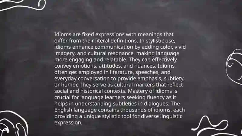 Stylistic use of set expressions 3