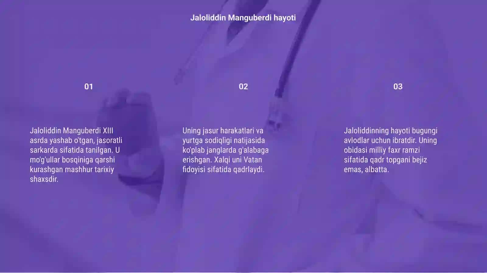 Jaloliddin Manguberdi obidasi 3