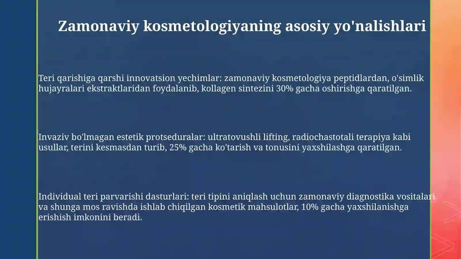Zamonaviy kosmetologiya 3