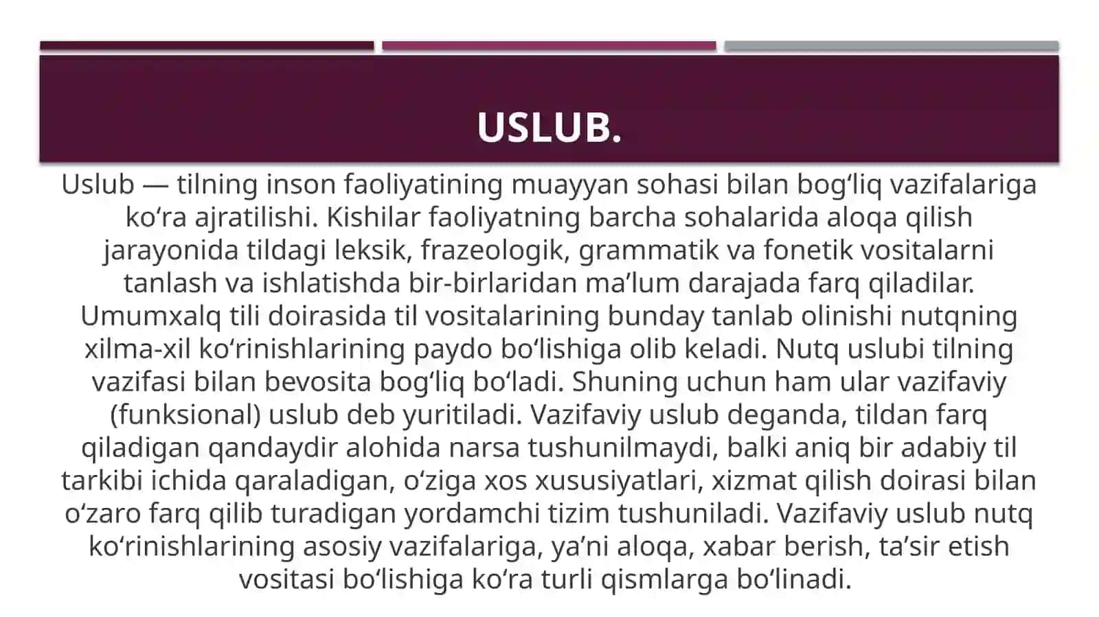 Ilmiy va publitsistik uslub 3