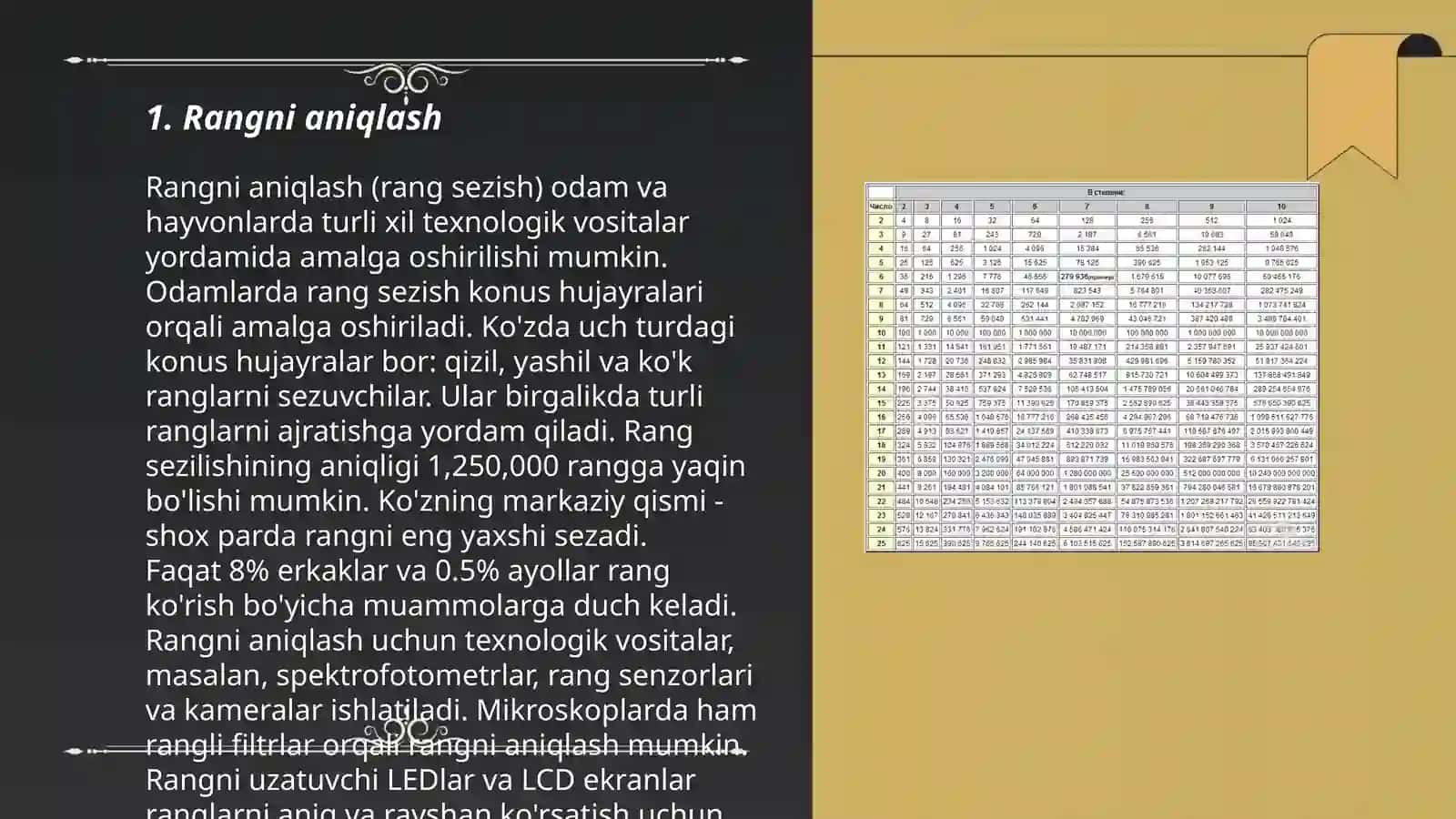 Rangni Aniqlash 3