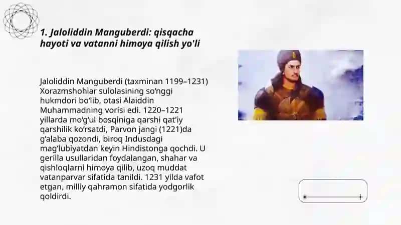 Jaloliddin Manguberdi-Vatan himoyachisi 3