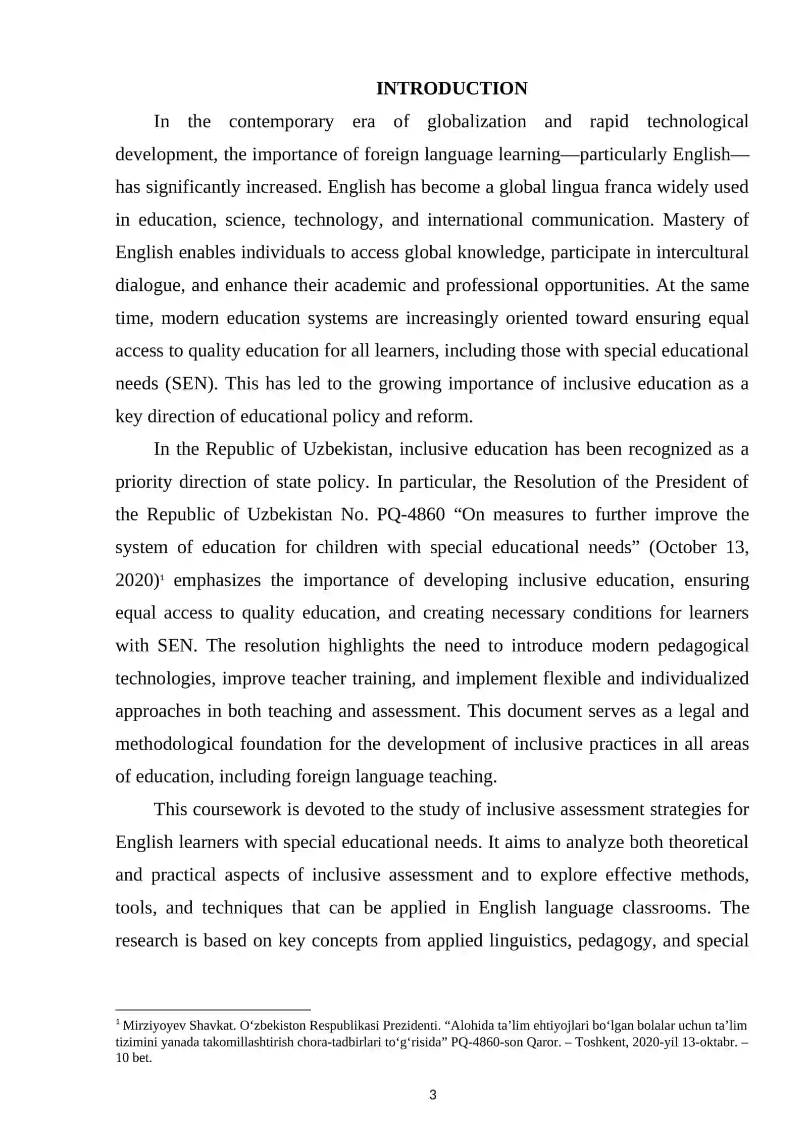 INCLUSIVE ASSESSMENT STRATEGIES FOR ENGLISH LEARNERS 3