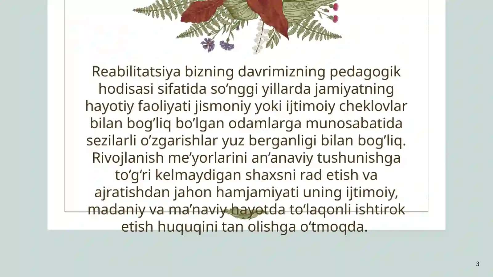 Ijtimoiy-pedagogik reabilitasiya 3