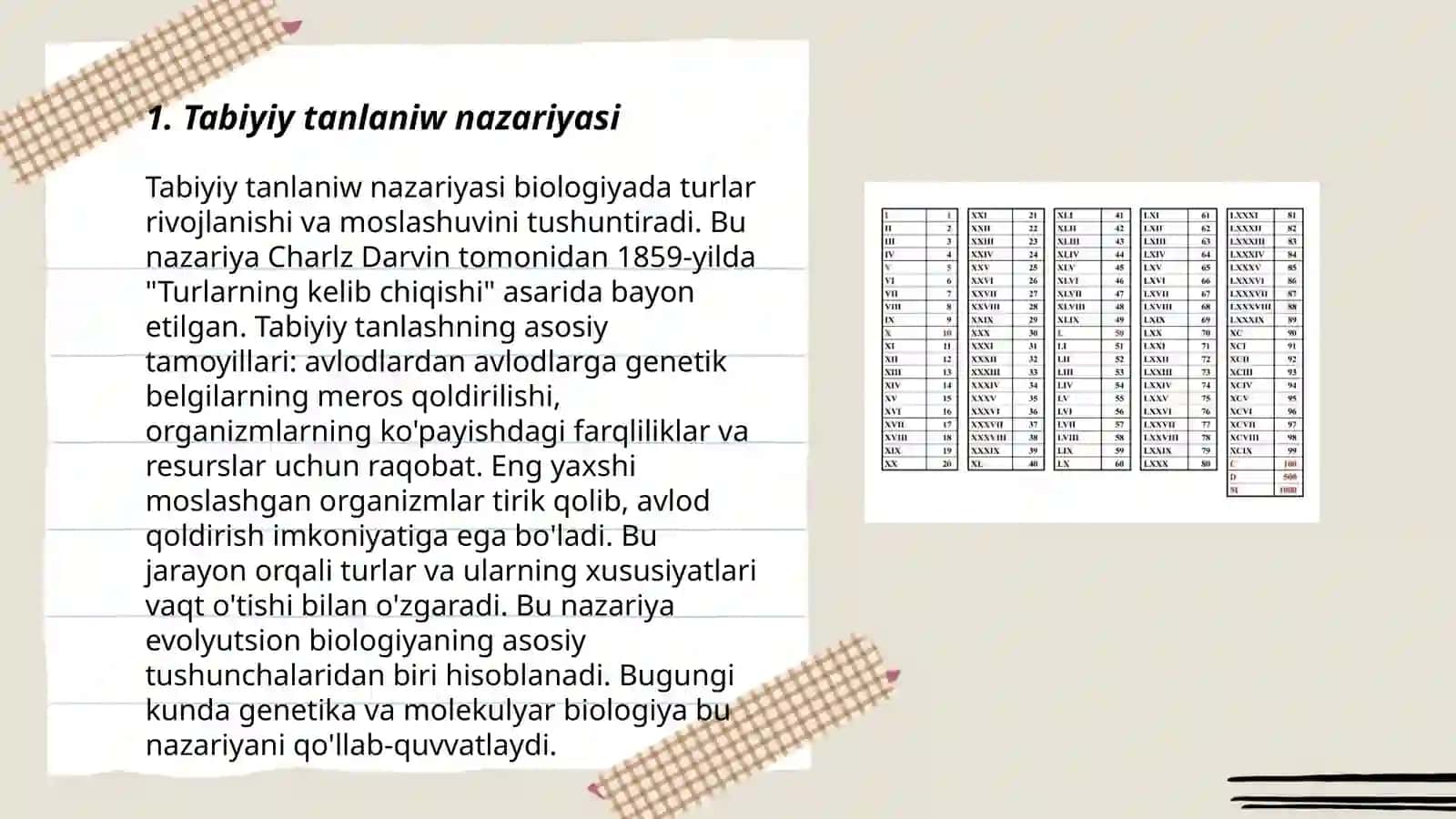 Tabiyiy ham jinisliq tanlaniw teoriyalari 3