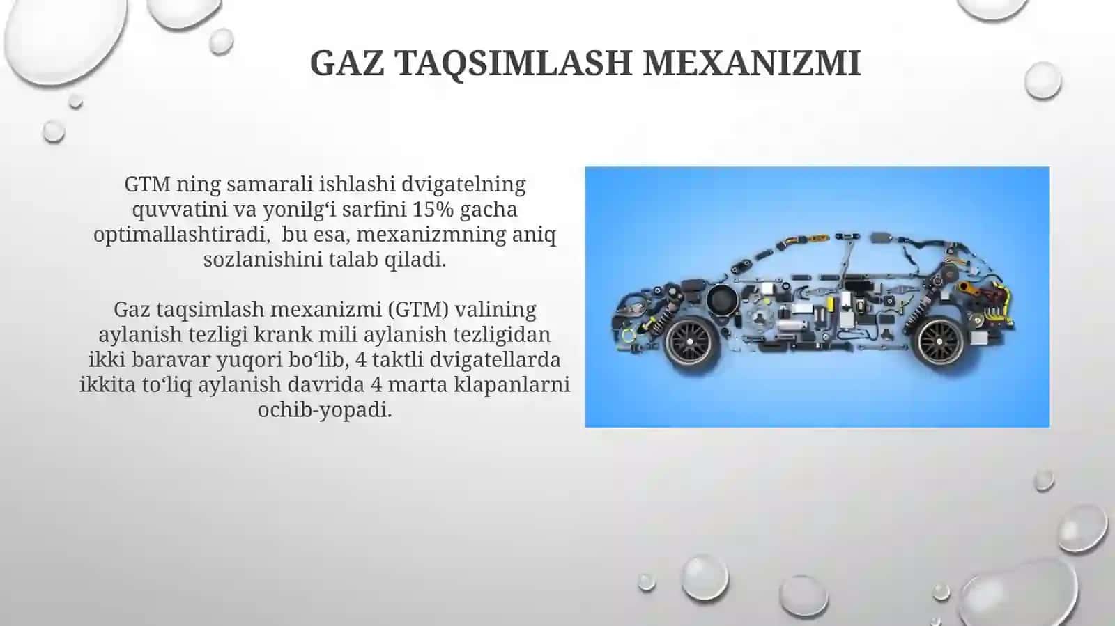 Gaz Taqsimlash Mexanizmi 3