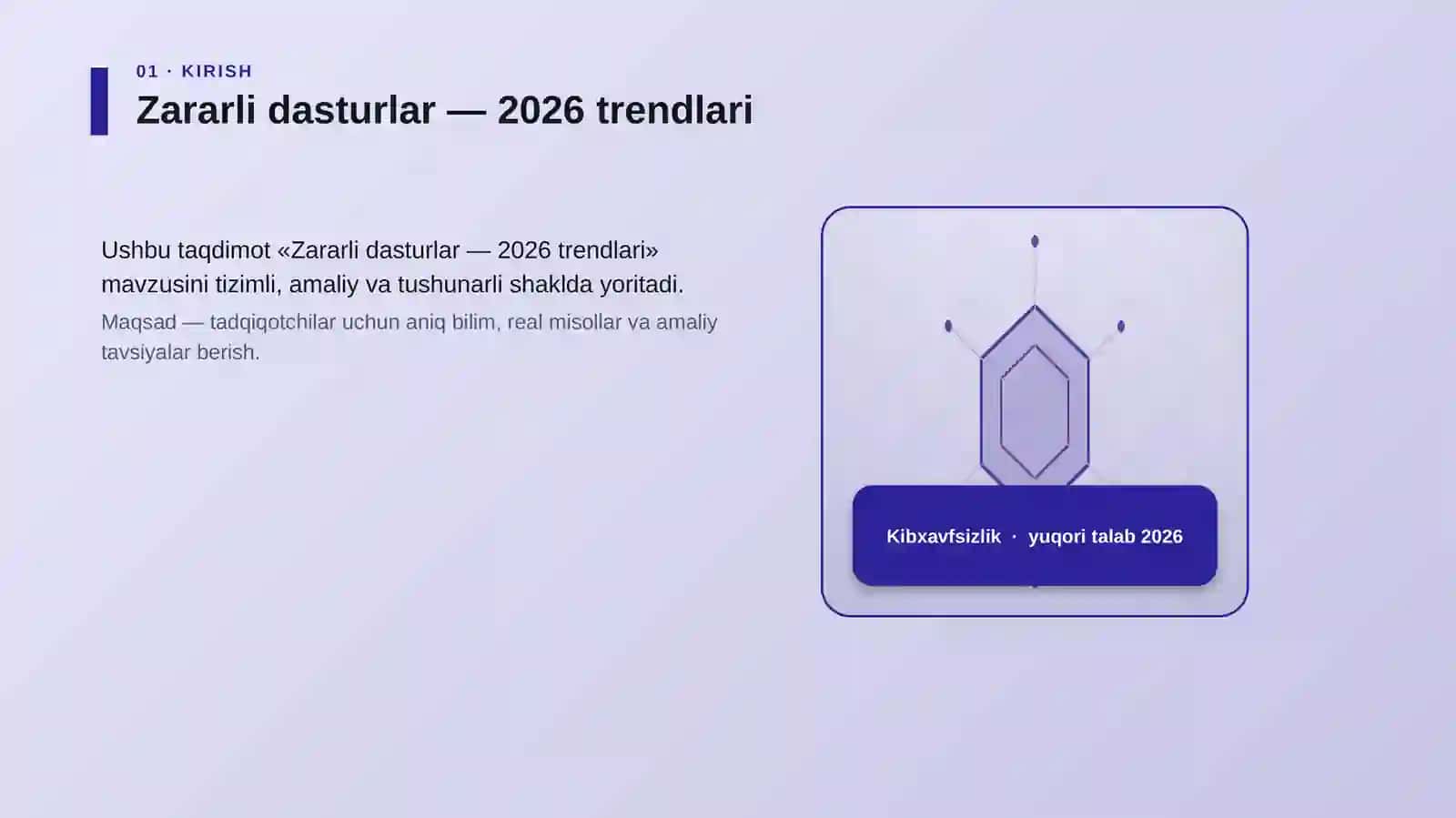 Zararli dasturlar — 2026 trendlari 3
